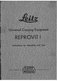 Leica Copying manual. Camera Instructions.